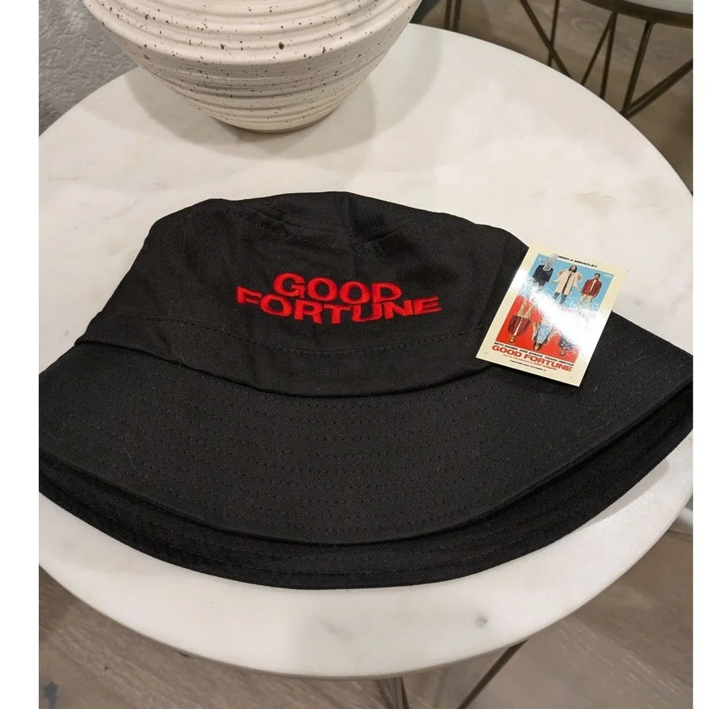 Apollo Good Fortune Movie Promo Bucket Hat Unisex OS Black Red Embroidered Film